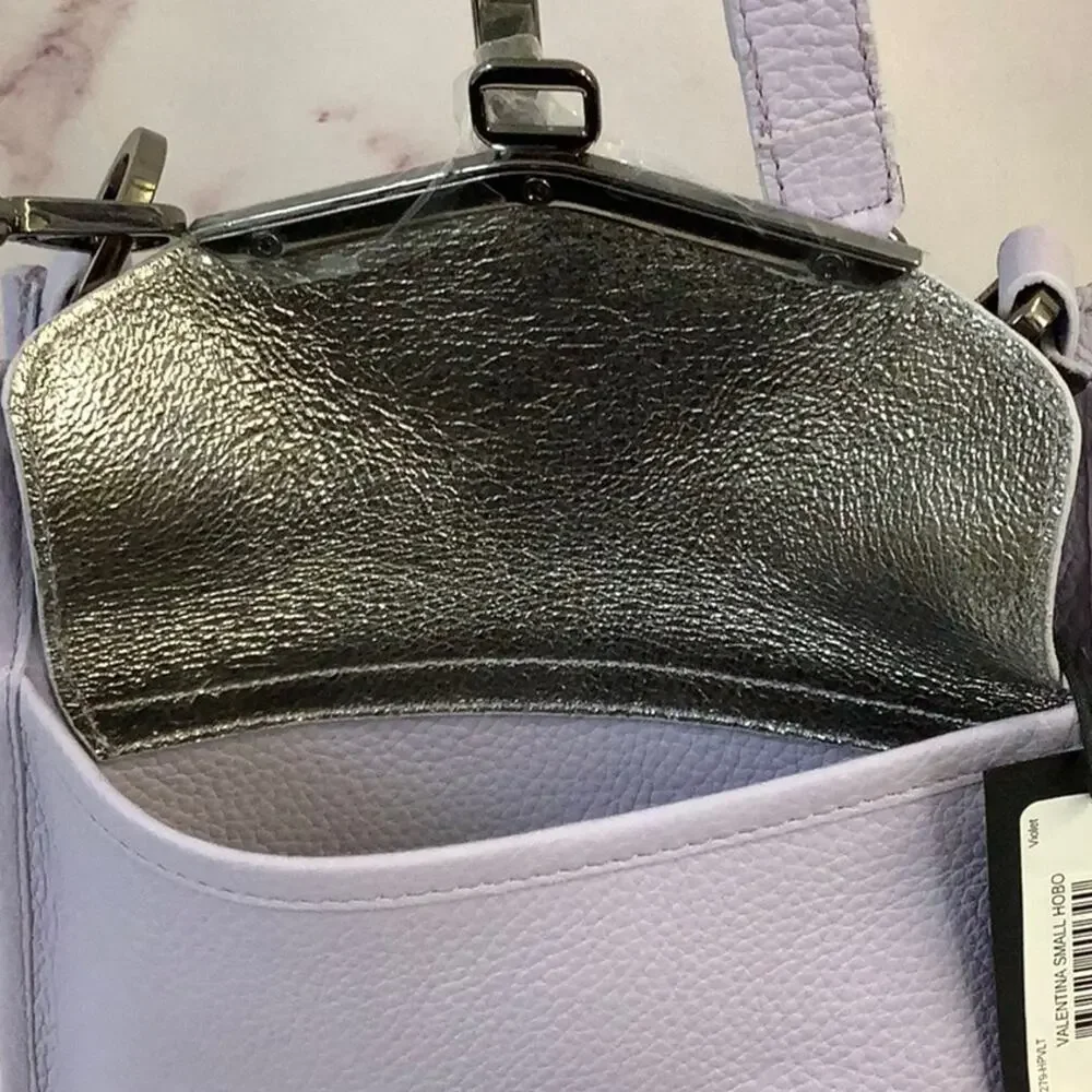 NWT Botkier Valentina Lavender Hobo Small Handbag
